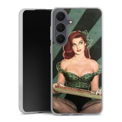 Silikonskal genomskinlig