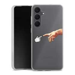 Silikonskal genomskinlig