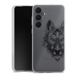 Silikonskal genomskinlig