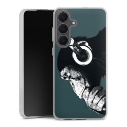 Silikonskal genomskinlig