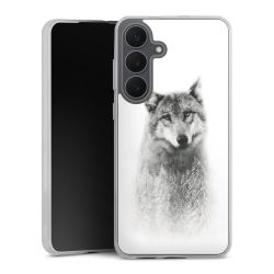 Silikonskal genomskinlig