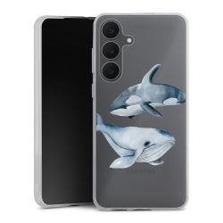 Silikonskal genomskinlig