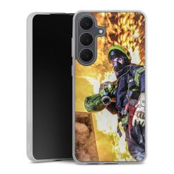 Silikonskal genomskinlig