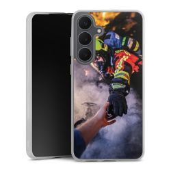 Silikonskal genomskinlig