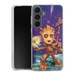 Silikonskal genomskinlig