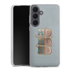 Silikonskal genomskinlig