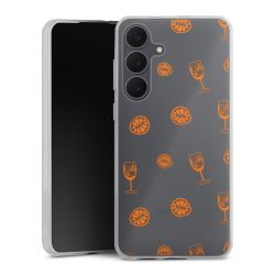 Silikonskal genomskinlig