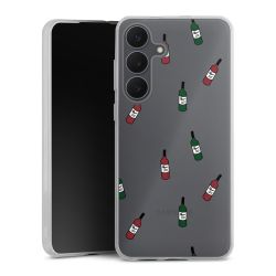 Silikonskal genomskinlig