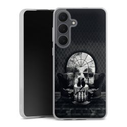 Silikonskal genomskinlig