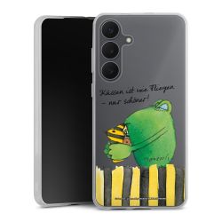 Silikonskal genomskinlig