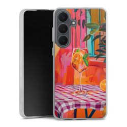 Silikonskal genomskinlig