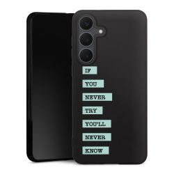 Silicone Premium Case Black Matt