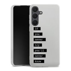 Silikon Premium Case mattweiss