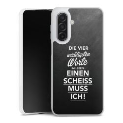 Silikon Premium Case mattweiss