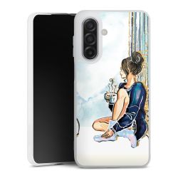 Silikon Premium Case mattweiss