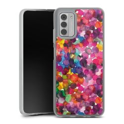 Punti acquerello sovrapposti