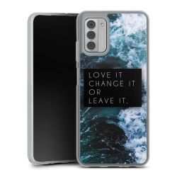 Silikonskal genomskinlig