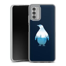 Silikonskal genomskinlig