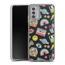 Silikonskal genomskinlig