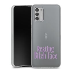 Silikonskal genomskinlig