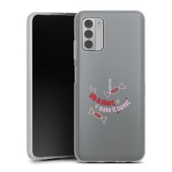 Silikonskal genomskinlig