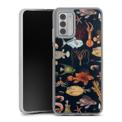 Silikonskal genomskinlig