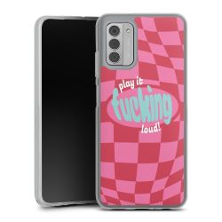 Silikonskal genomskinlig