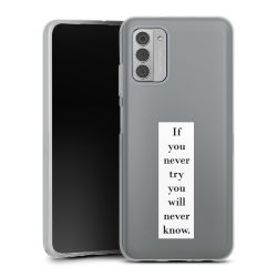 Silikonskal genomskinlig