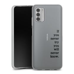 Silikonskal genomskinlig