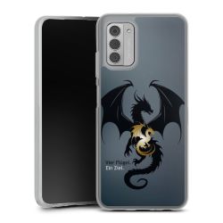 Silikonskal genomskinlig