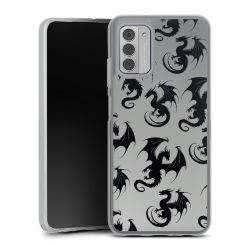 Silikonskal genomskinlig