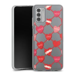 Silikonskal genomskinlig