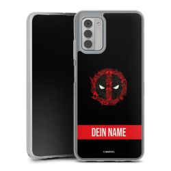 Silikonskal genomskinlig