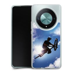 Silikonskal genomskinlig