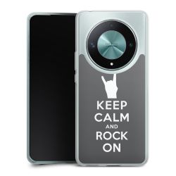 Silikonskal genomskinlig