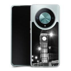 Silikonskal genomskinlig