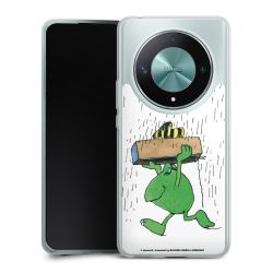 Silikonskal genomskinlig