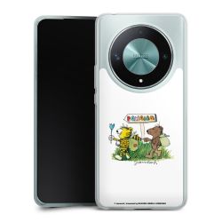 Silikonskal genomskinlig