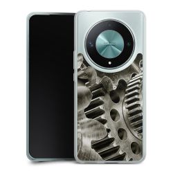 Silikonskal genomskinlig