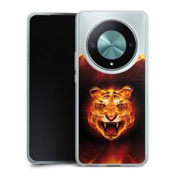 Silikonskal genomskinlig