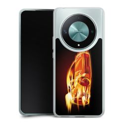 Silikonskal genomskinlig