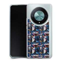 Silikonskal genomskinlig