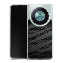 Silikonskal genomskinlig