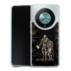 Silikonskal genomskinlig