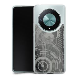 Silikonskal genomskinlig