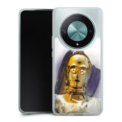 Silikonskal genomskinlig