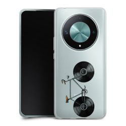 Silikonskal genomskinlig