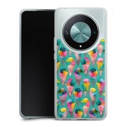 Silikonskal genomskinlig