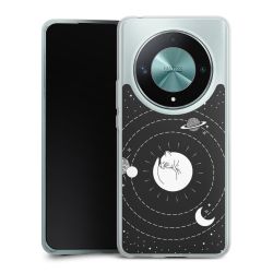 Silikonskal genomskinlig