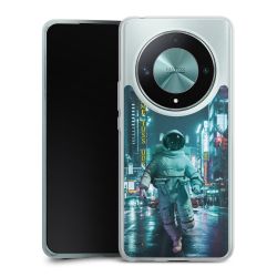 Silikonskal genomskinlig